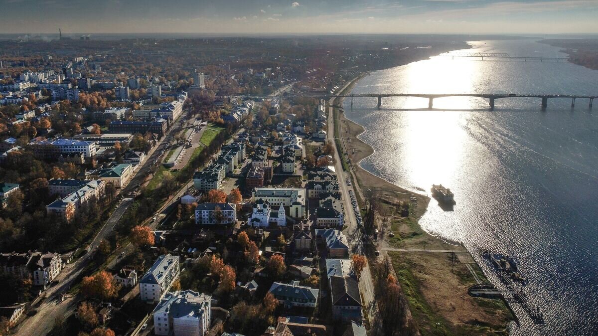    Река Волга в Костроме© РИА Новости / Алексей Куденко