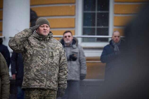    Главнокомандующий Вооруженных сил Украины Валерий Залужный Represented by ZUMA Press, Inc/ТАСС
