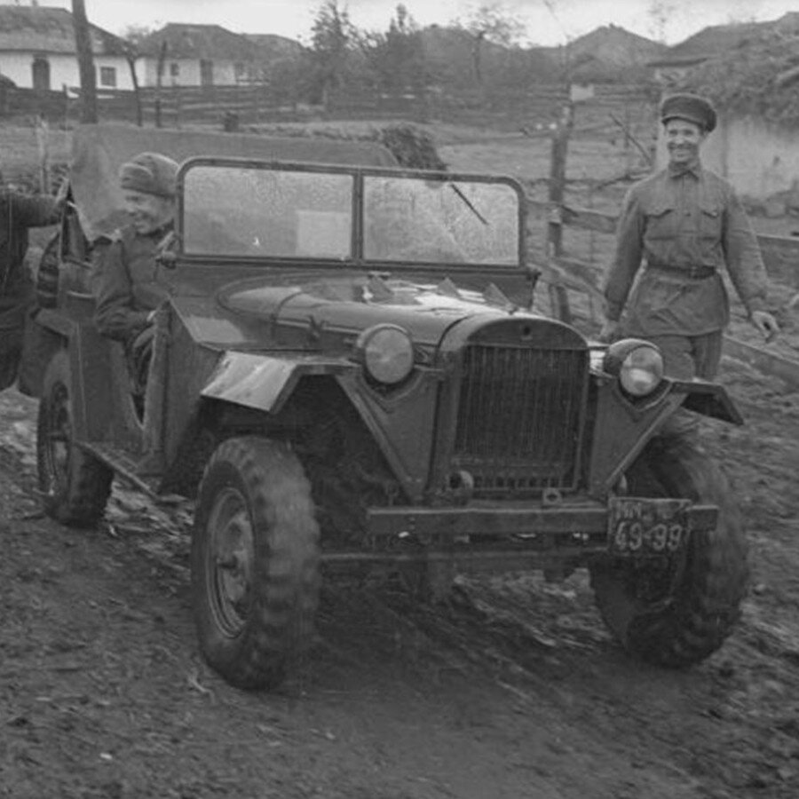 Jeep Willys 1943 года выпуска