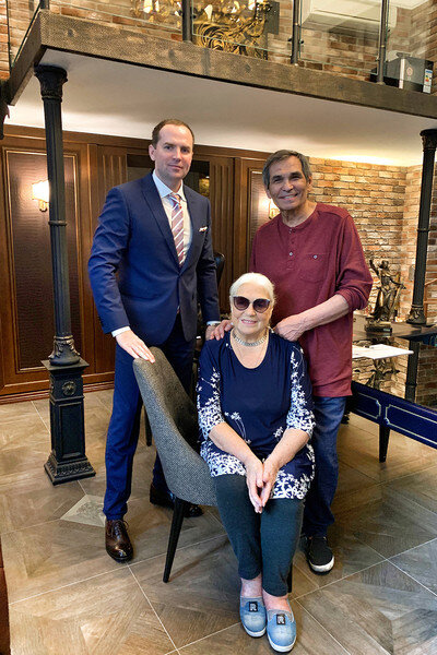 Сергей Жорин, Бари Алибасов, Лидия Федосеева-Шукшина / Фото: Legion-Media