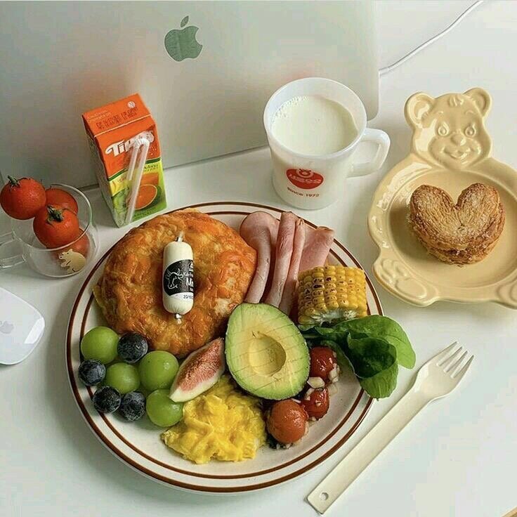 Вкусный завтрак Эстетика