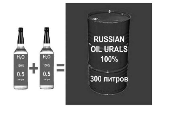 Энергетический, термоядерный эквивалент 1 литра воды