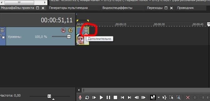 Как сделать эффект приближения в Sony Vegas Pro