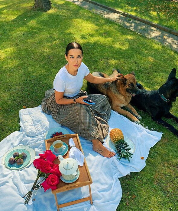 Скриншот со страницы Тины Канделаки в Инстаграм