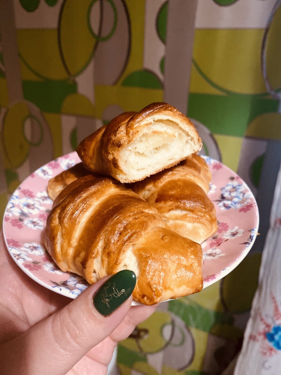 Самые первые круассаны