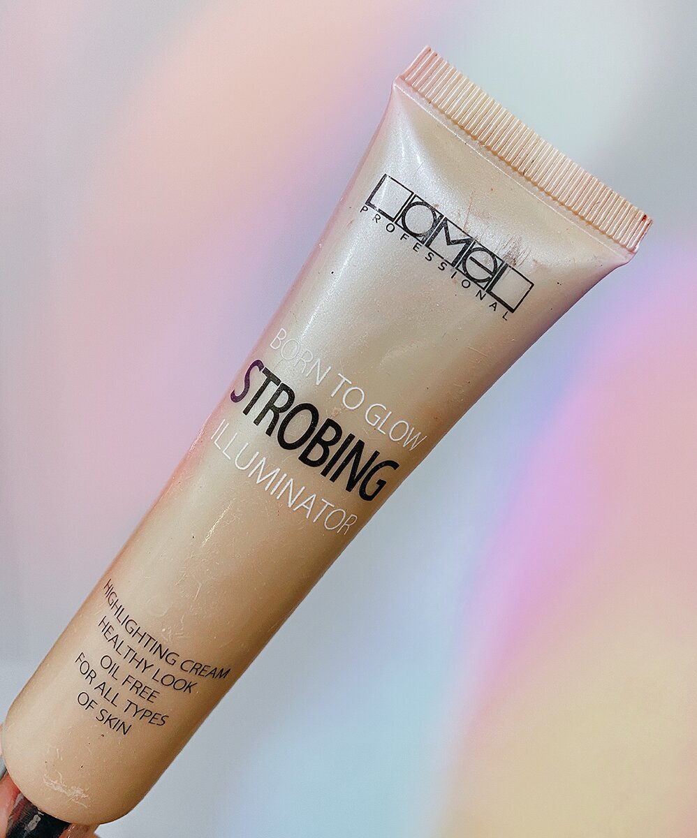 Жидкий хайлайтер Born to Glow Strobing Illuminator от Lamel в оттенке 02. Внешний вид спереди.