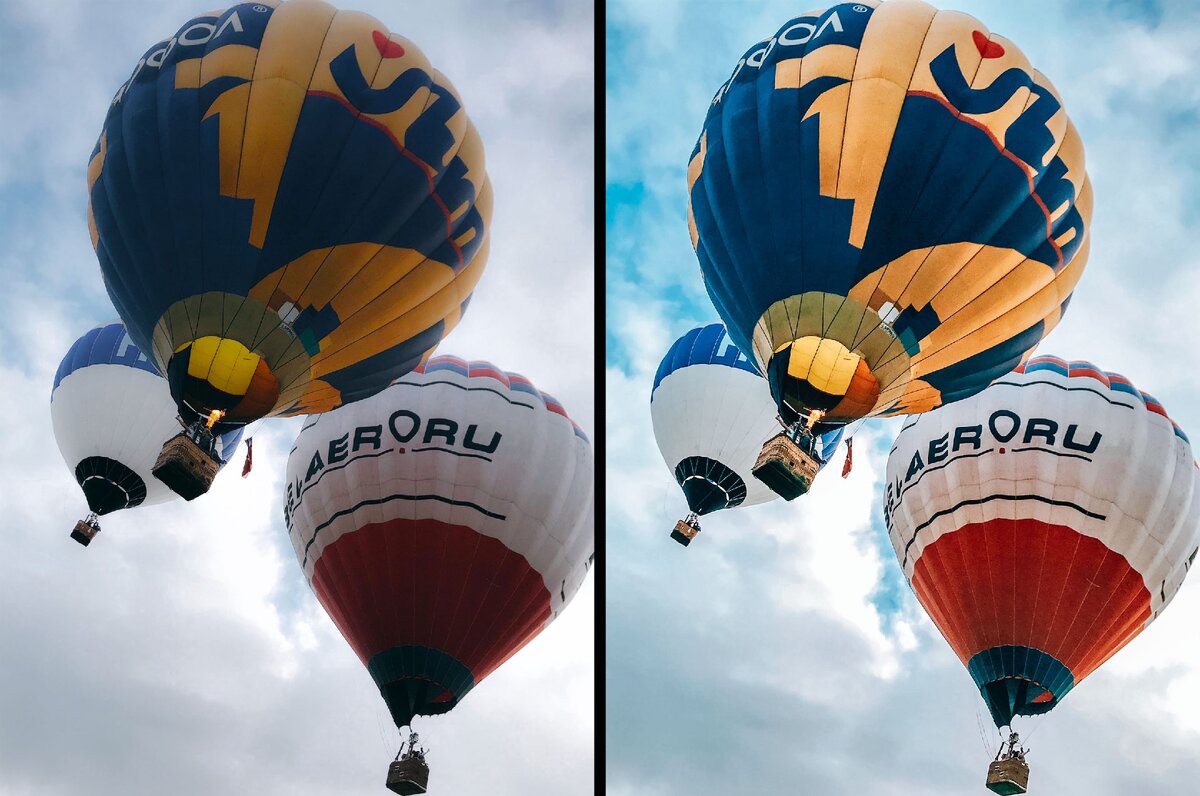 Пример, как можно преобразить фото