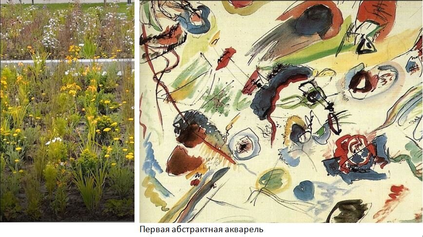 "Первая абстрактная акварель"