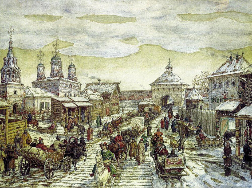 Древняя Москва.