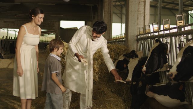 кадры из фильма Il vegetariano. Свадьба Марии и Кришны 