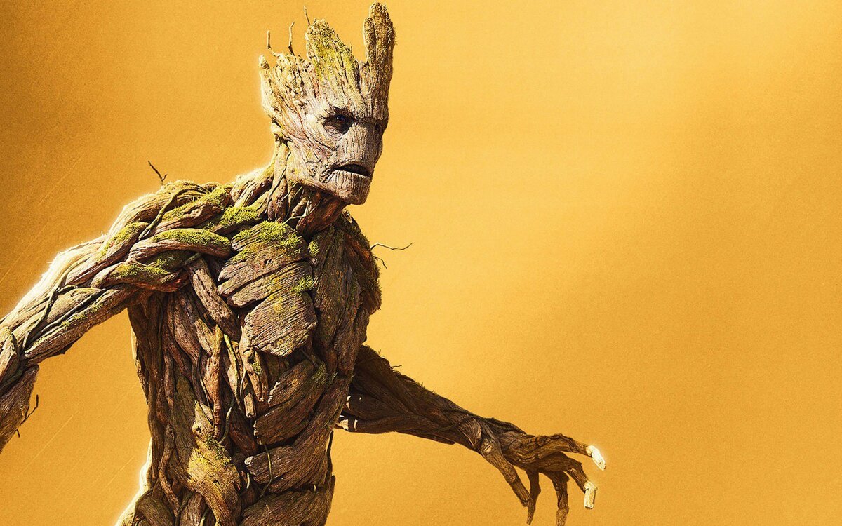 Настоящее имя: Грут 
Вид: Инопланетянин

Рост: Неизвестен (может изменяться)

Вес: Неизвестен (может изменяться)


СПОСОБНОСТИ
Невероятная физическая сила, Способность менять размеры своего тела, Способность к регенерации и Телекинетические способности.