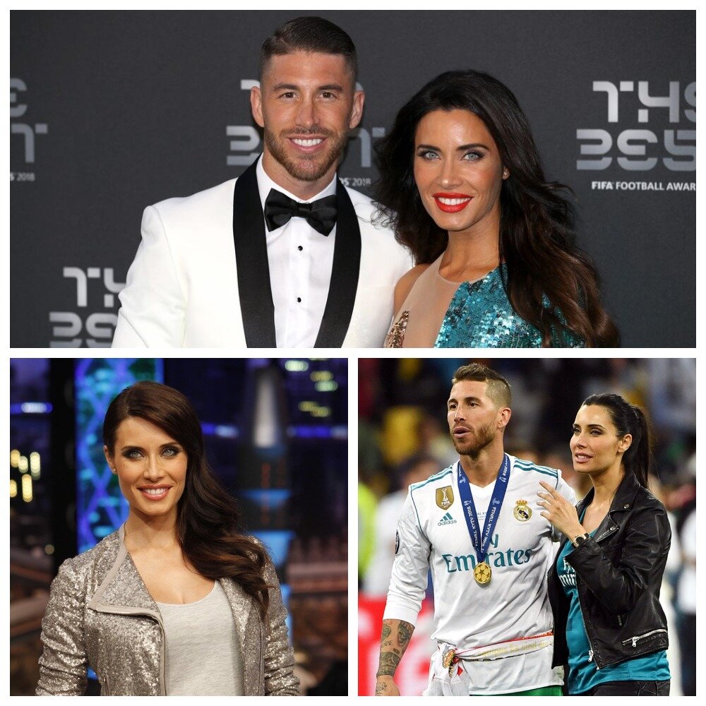 Пилар Рубио и Серхио Рамос