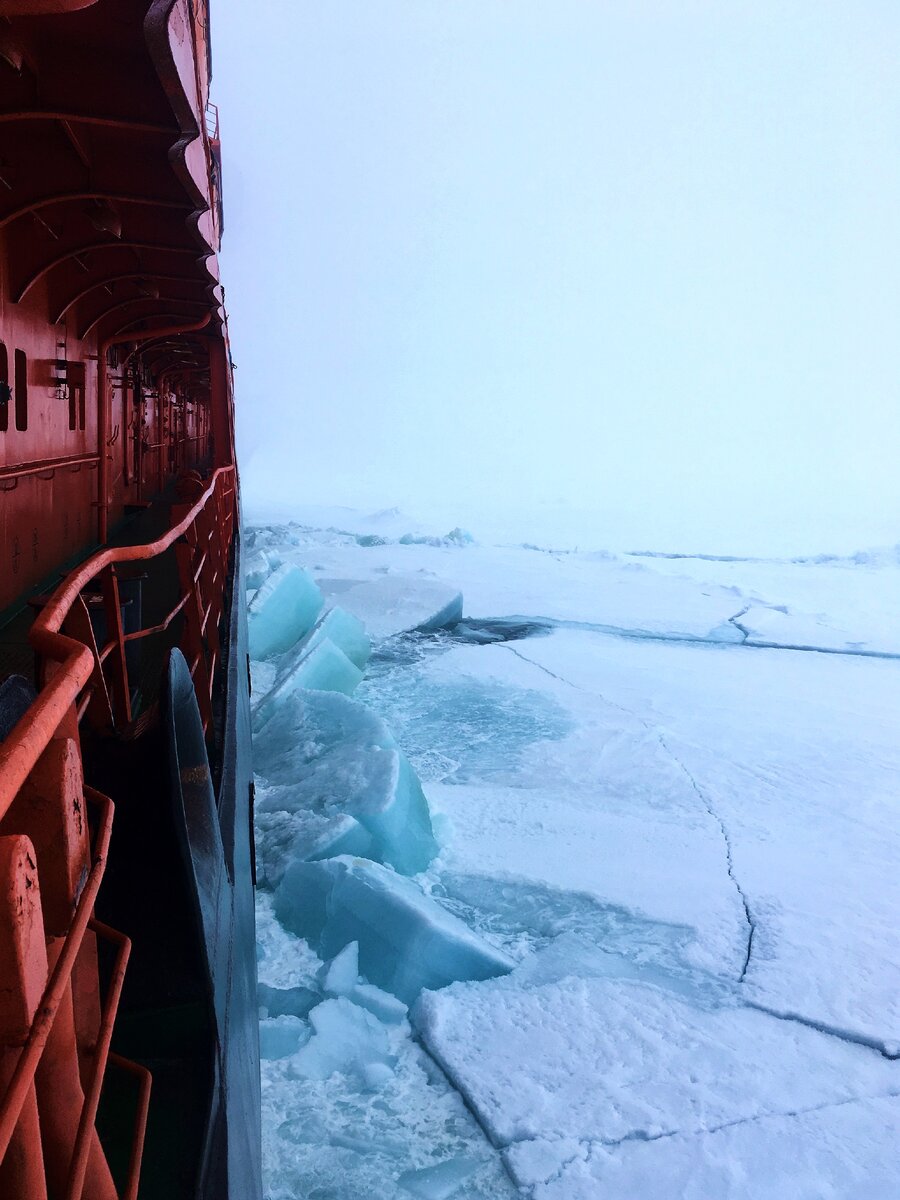 Сквозь туман и лёд.