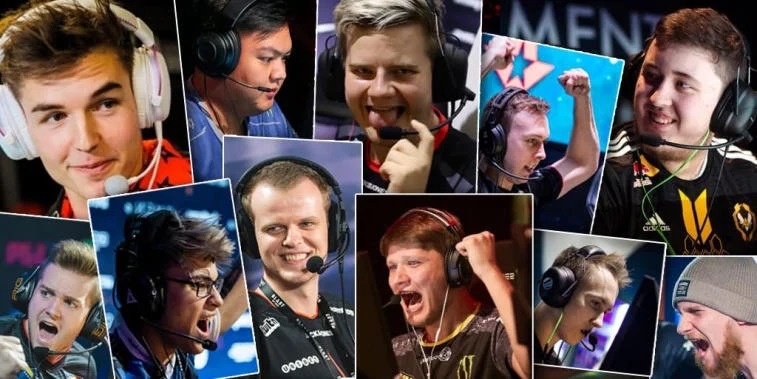 самые популярные игроки CS:GO