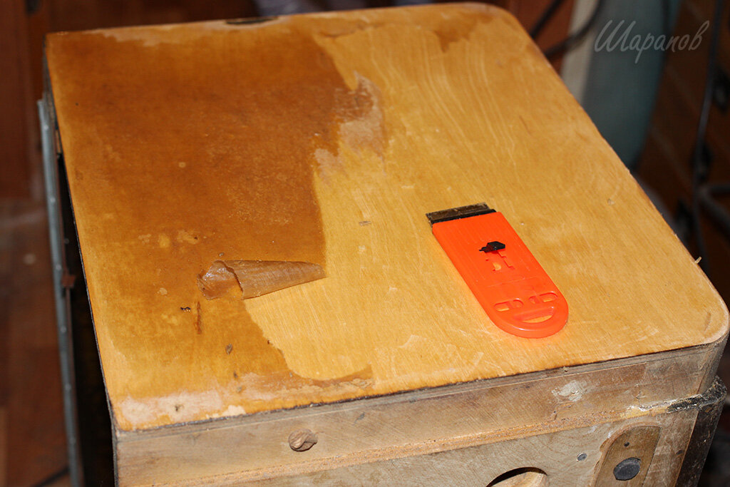 Удаление бумаги с боковых стенок