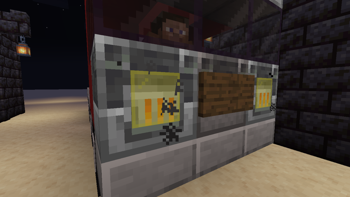 Так же тут используется тонированое стекло, показанное в первом снапшоте 1.17 - 20w45a