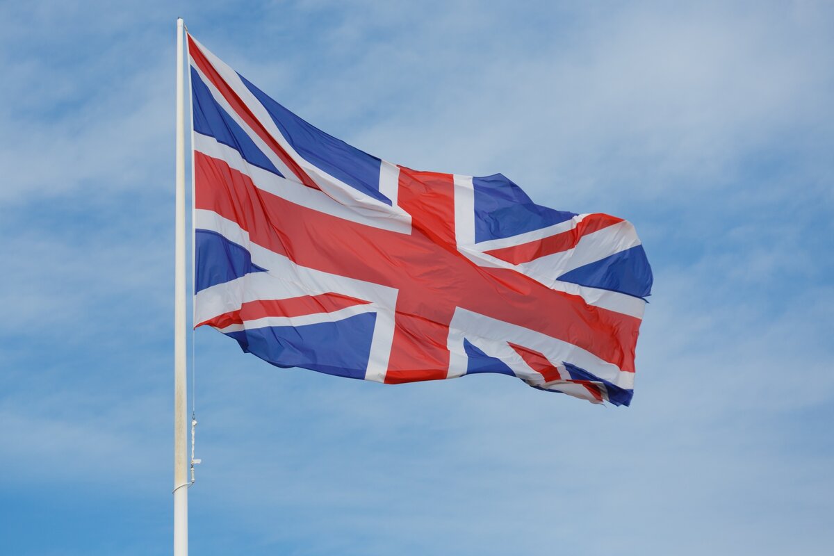 Флаг великобритании фото