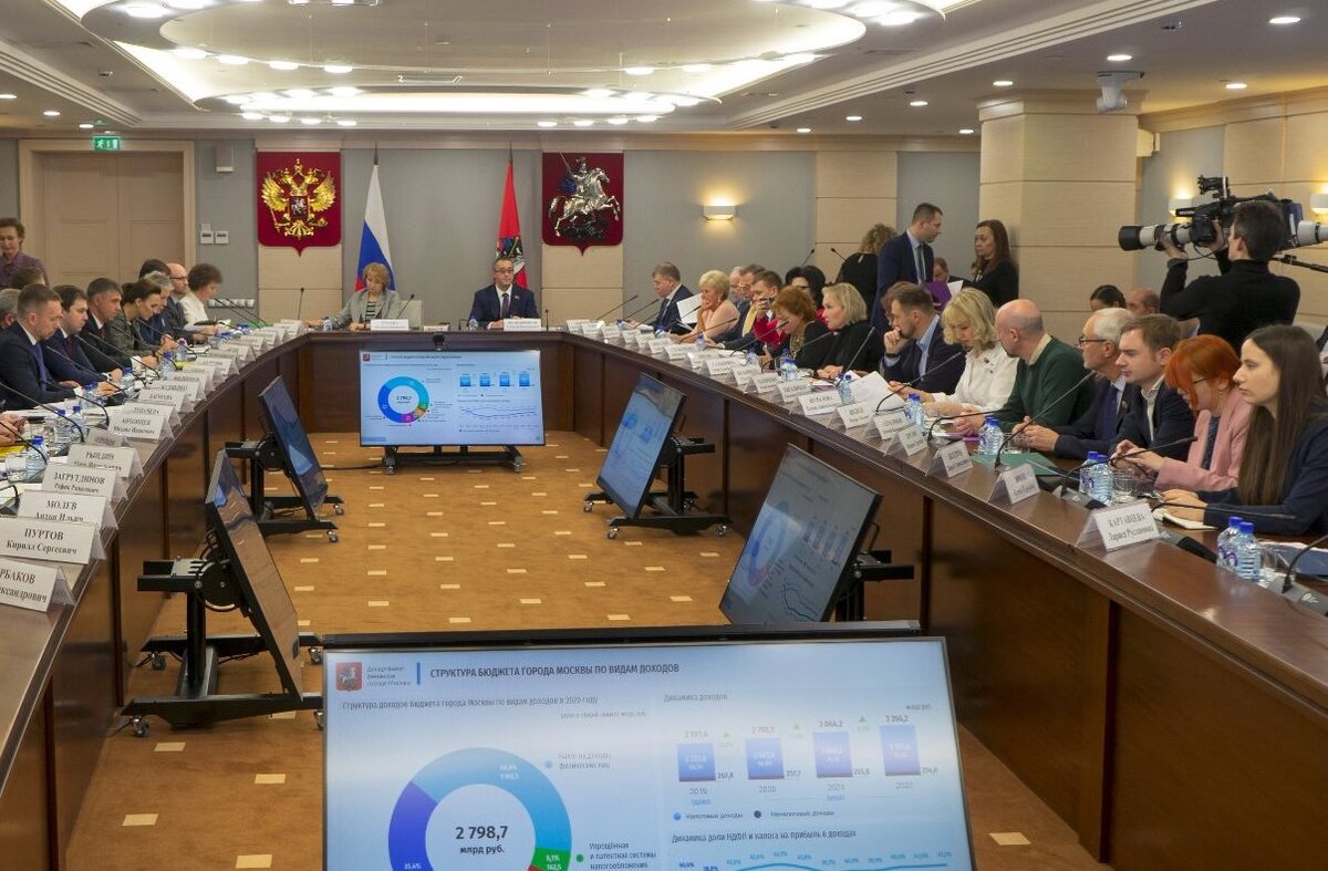 Заседание Мосгордумы