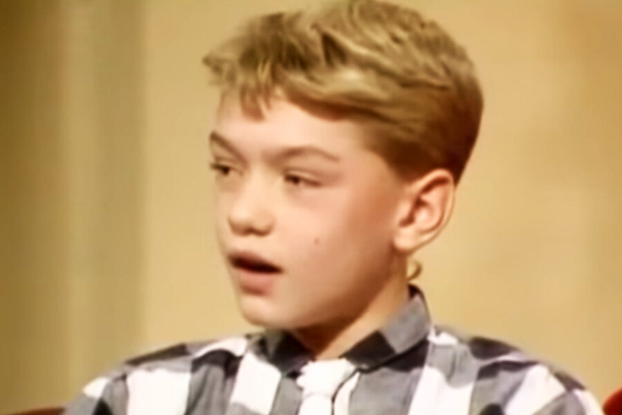 Джуд Лоу в программе телеканала BBC «Breakfast Time», 1984 год