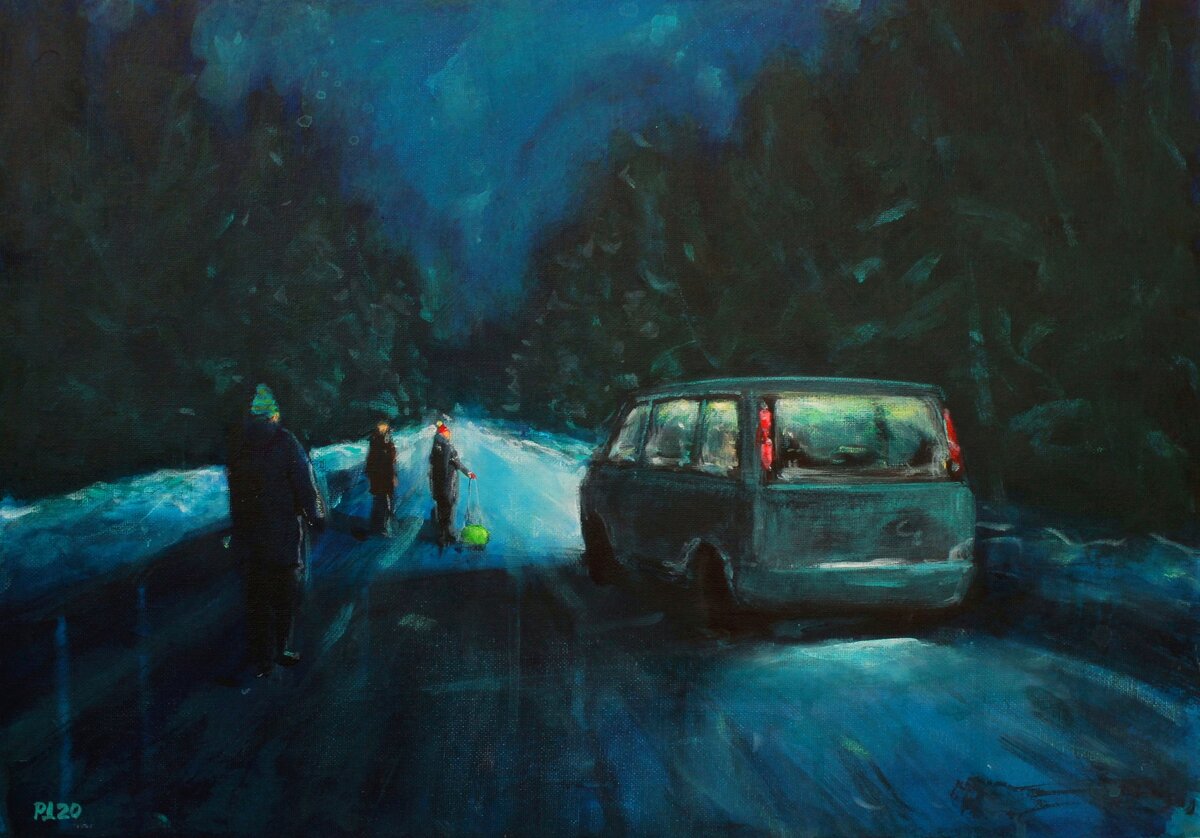 Картина Дениса Русакова "Wintertime"