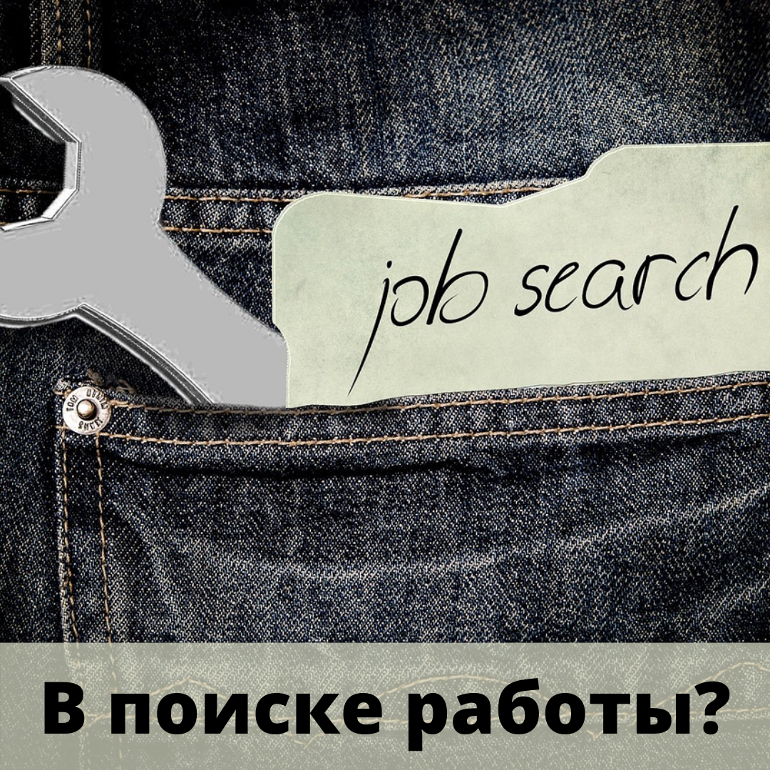 в поиске работы?
