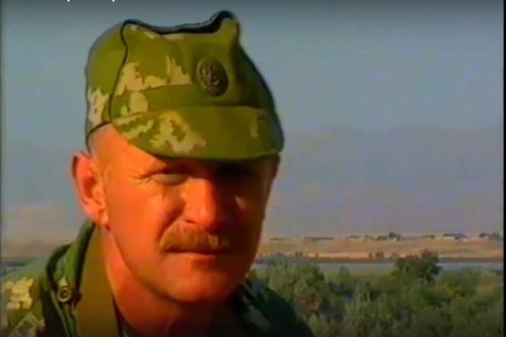 Полковник Валерий Гаврилович Плетнев. август 1993 года.