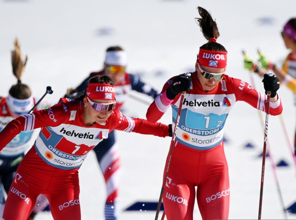 Лыжные гонки мужчины командный спринт россия