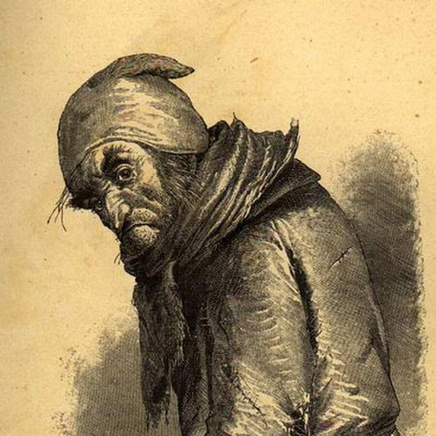 Плюшкин из поэмы "Мёртвые души" Н.В. Гоголя.