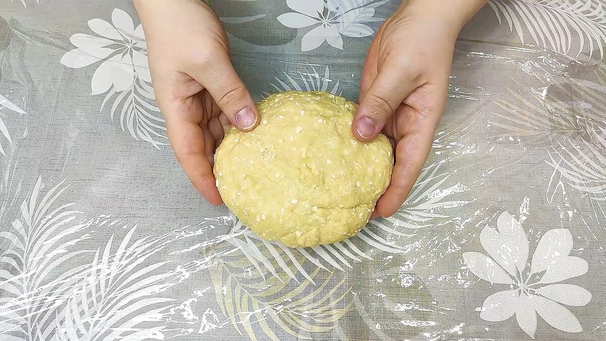 Творожное печенье с начинкой из джема в духовке
