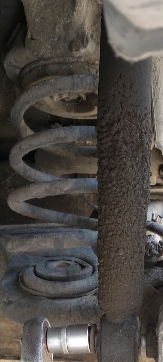 Запотевшая и грязная стойка. Процесс ремонта.