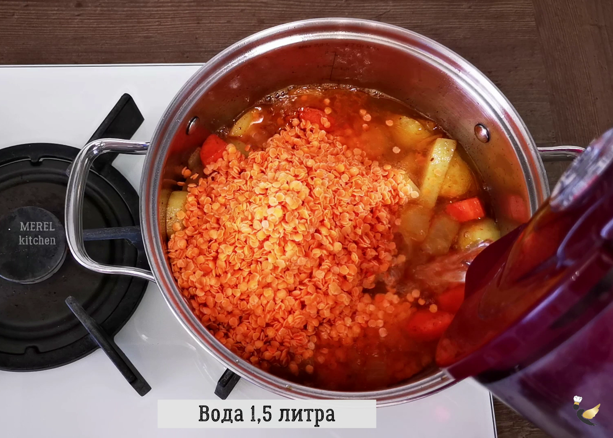 Знаменитый чечевичный суп турецкой кухни 