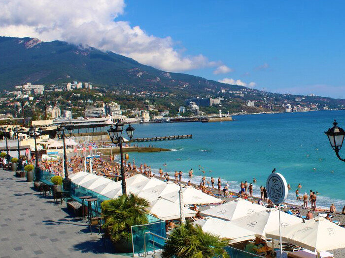 Набережной имени Ленина в Ялте