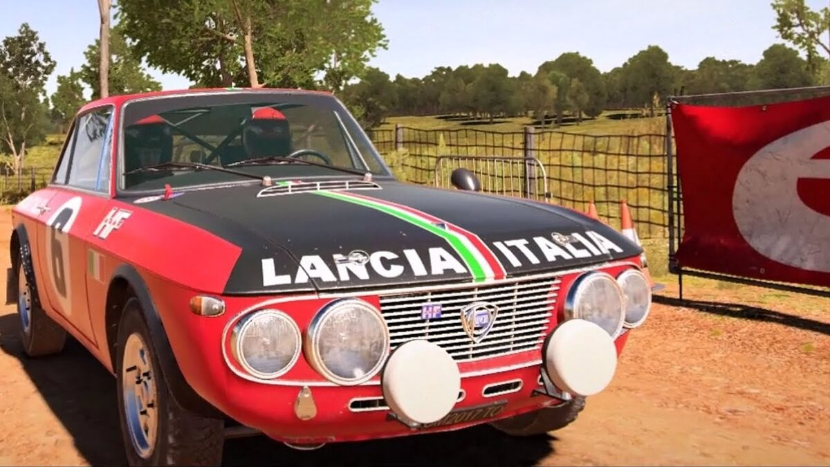 Lancia Fulvia HF дирт ралли