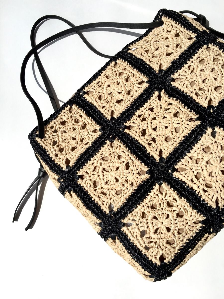 Вдохновляемся и вяжем: сумки из рафии | НАВЕКИ СВЯЗАНА | Дзен