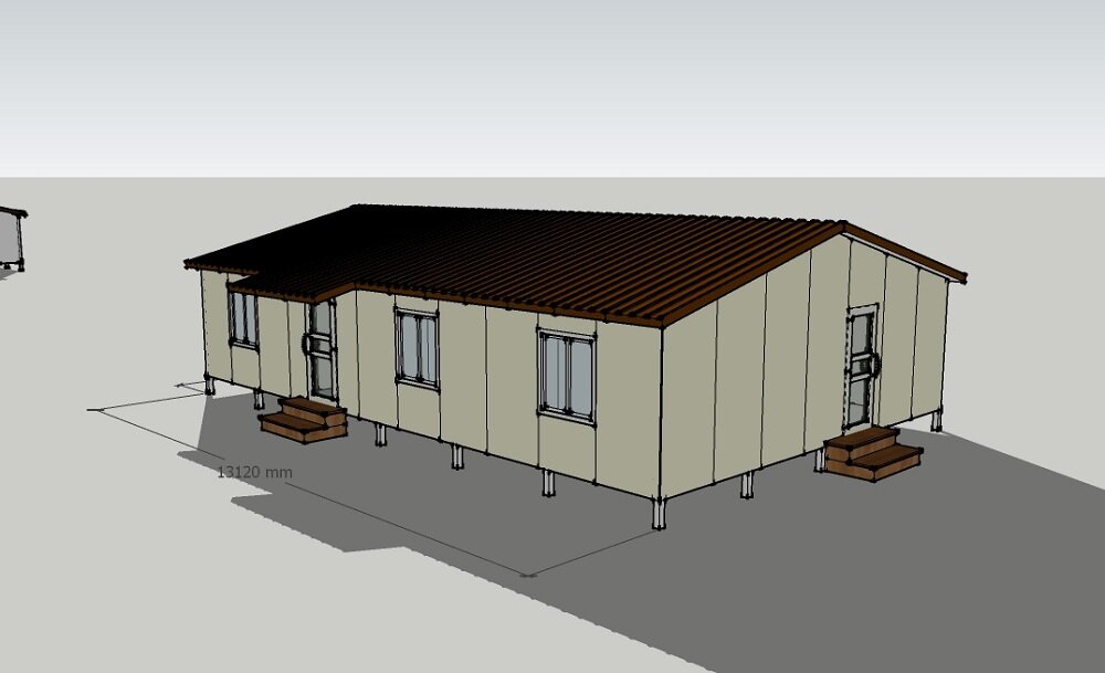 Проект Кутаис 110 - дом площадью 110 кв.м.