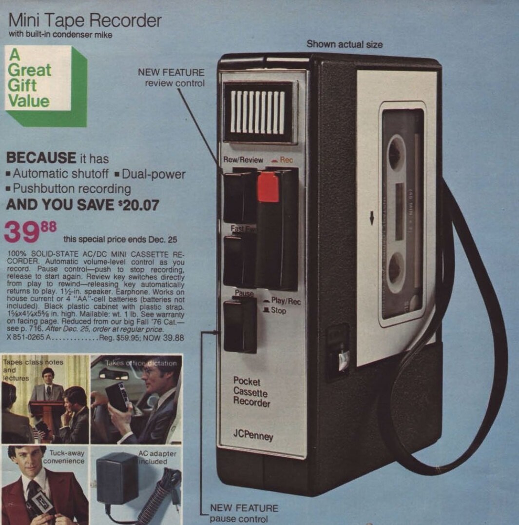 диктофон 1976 года