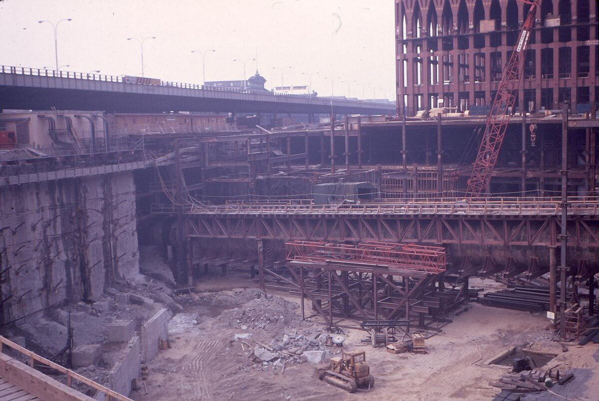 Стройка котлована