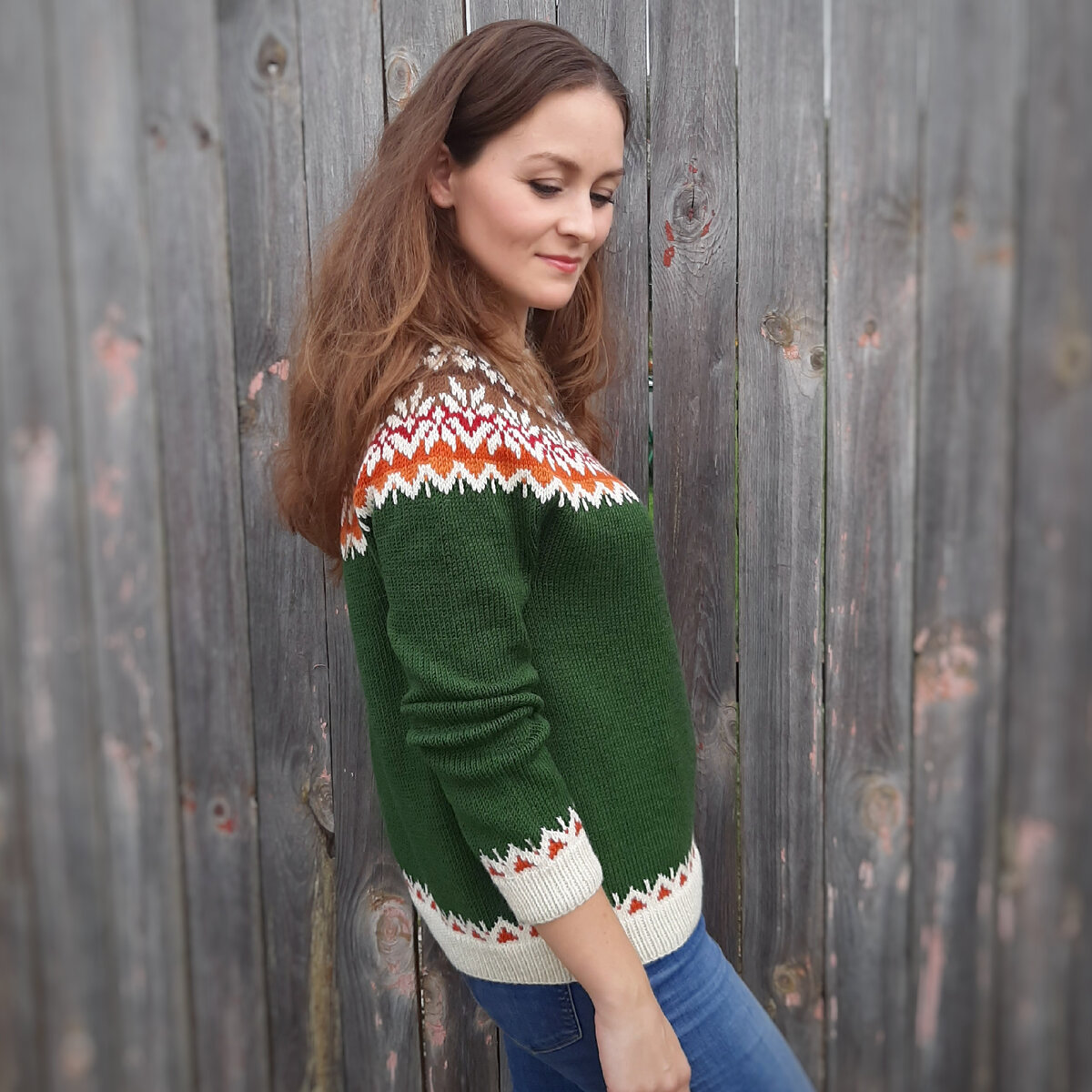 Traditional Fair Isle Yoke Pullover