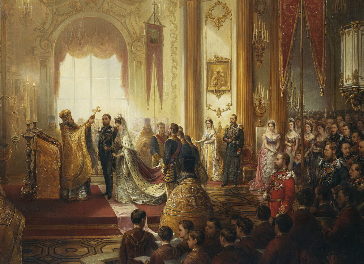 "Свадьба принца Альфреда", Николя Шевалье, 1874.