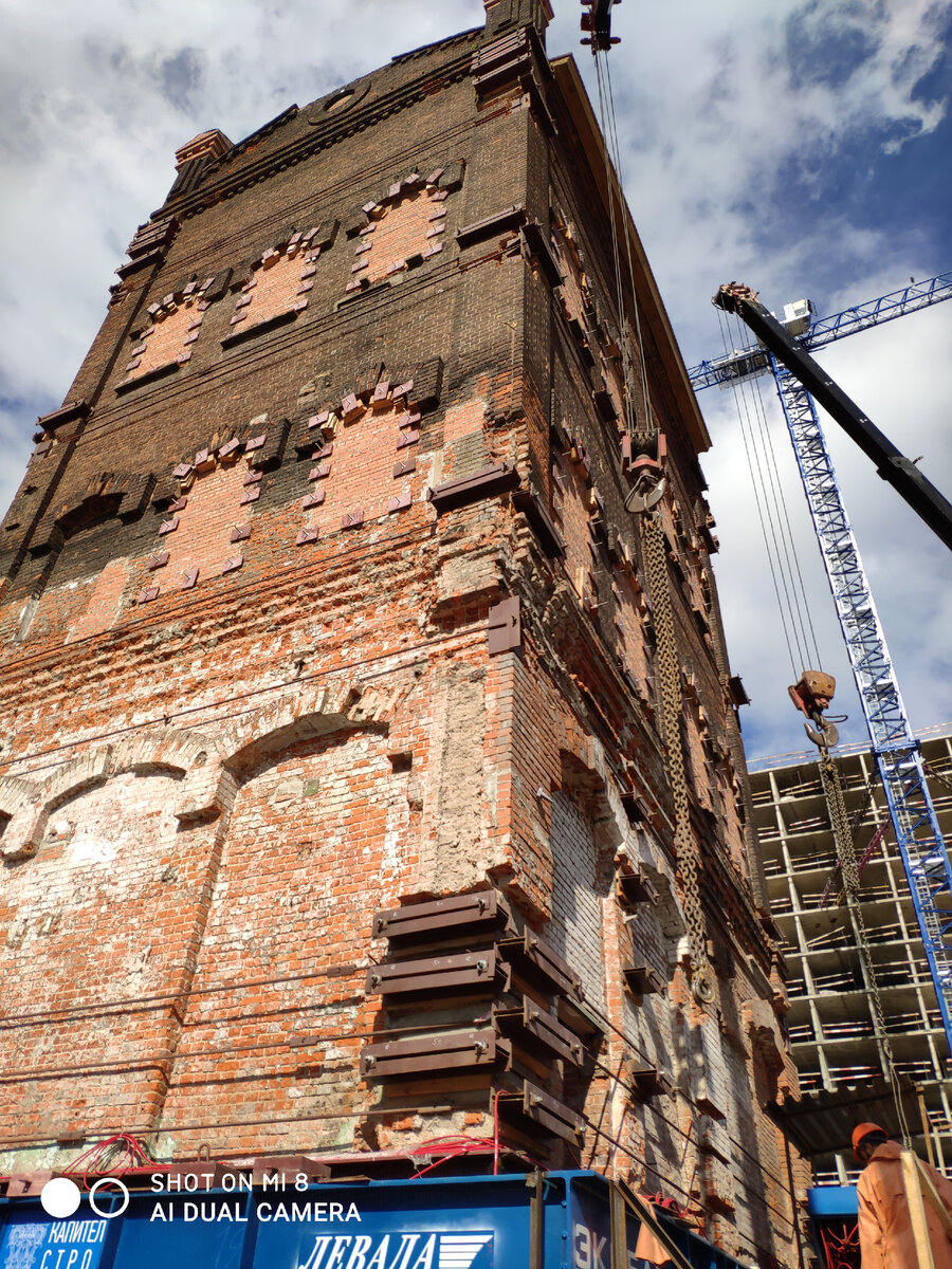 Водонапорная башня подготовлена к перевозке