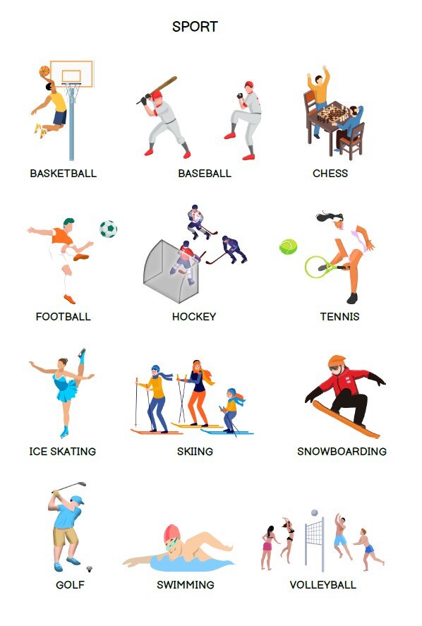 Русский язык спорт