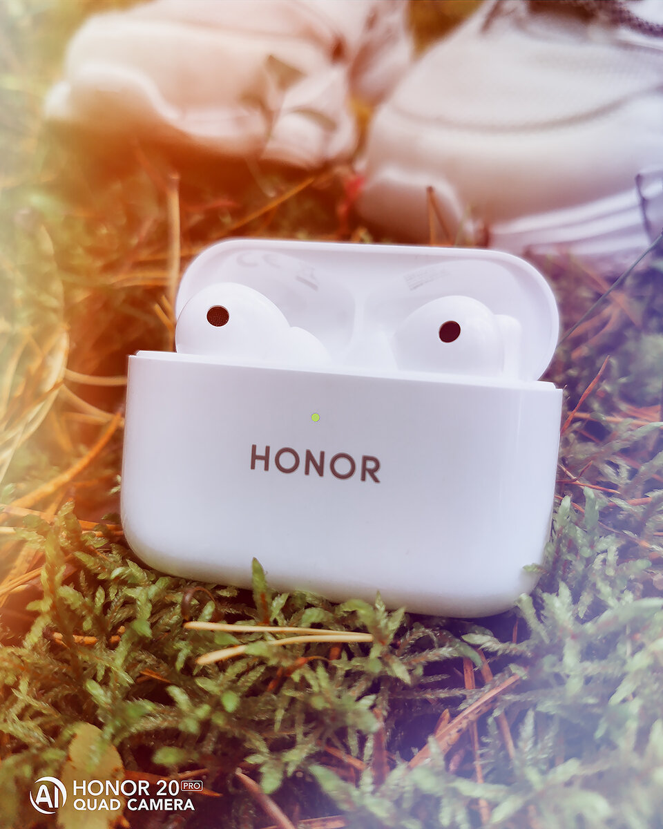 Личное фото автора. Наушники Honor Earbuds 2 lite