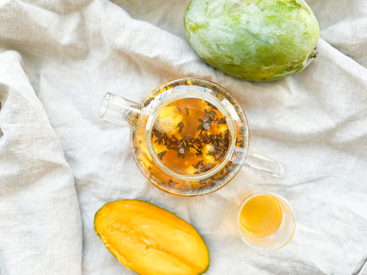 Чай с манго