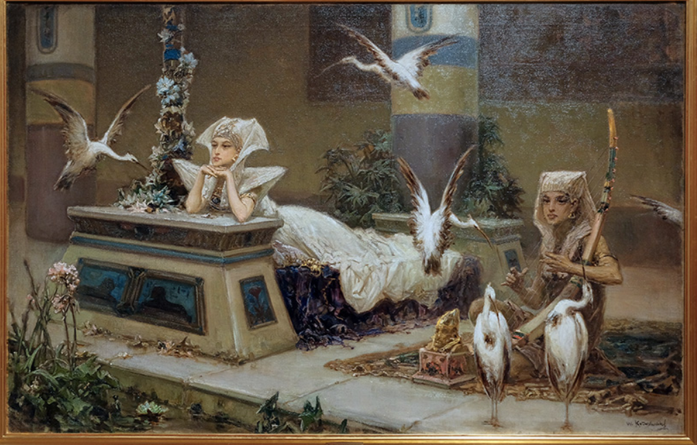 Вильгельм Котарбинский. "Ибисы", 1900-е. 