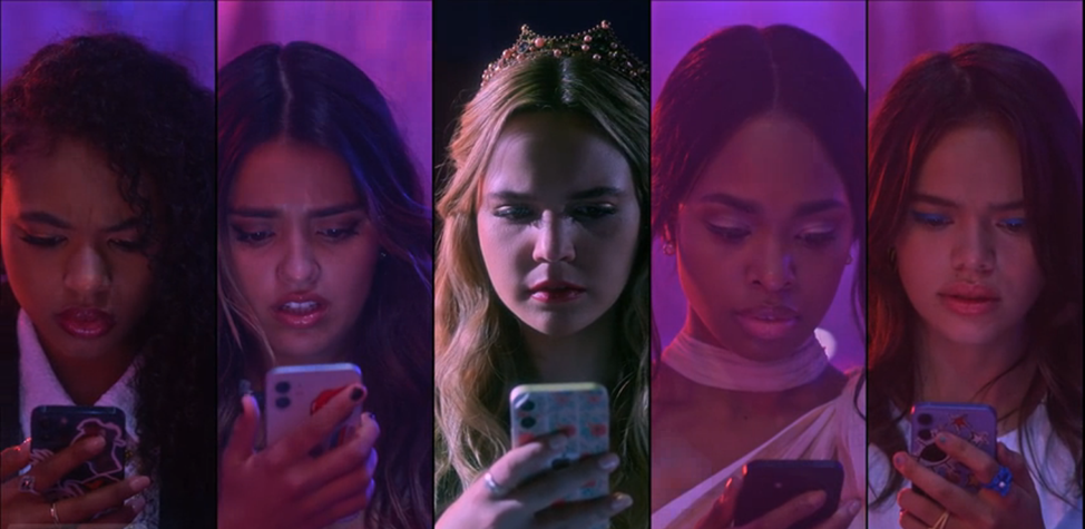 Кадр из сериала: Табита, Ноа, Имоджин, Фэран, Минни