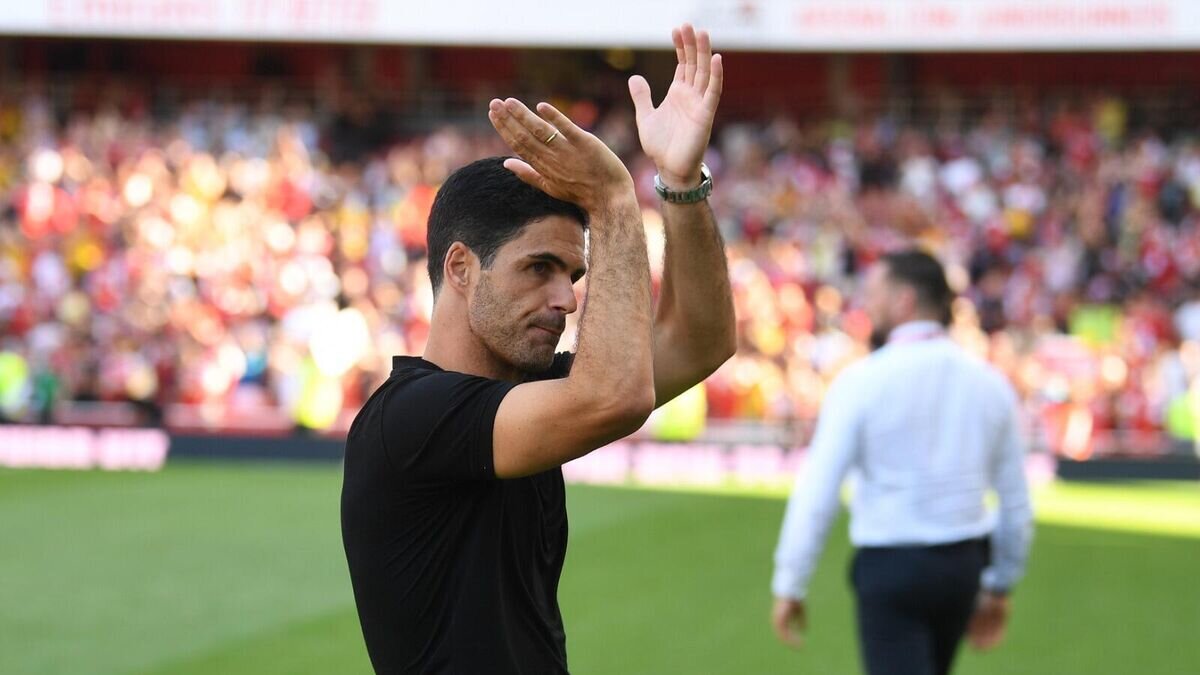    Главный тренер лондонского "Арсенала" Микель Артета© пресс-служба клуба "Арсенал"