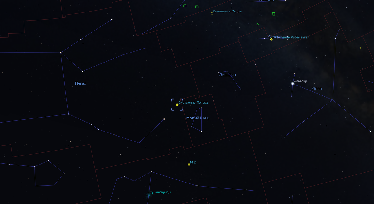 Поисковая карта М15.