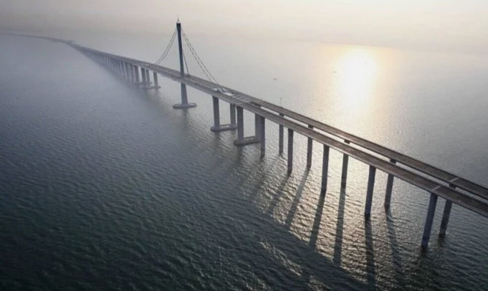 Китай, Даньян - Куньшаньский виадук. 