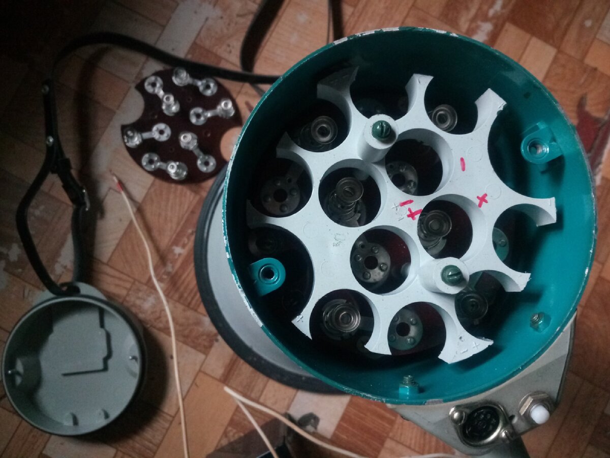 Вычесленные + и -.