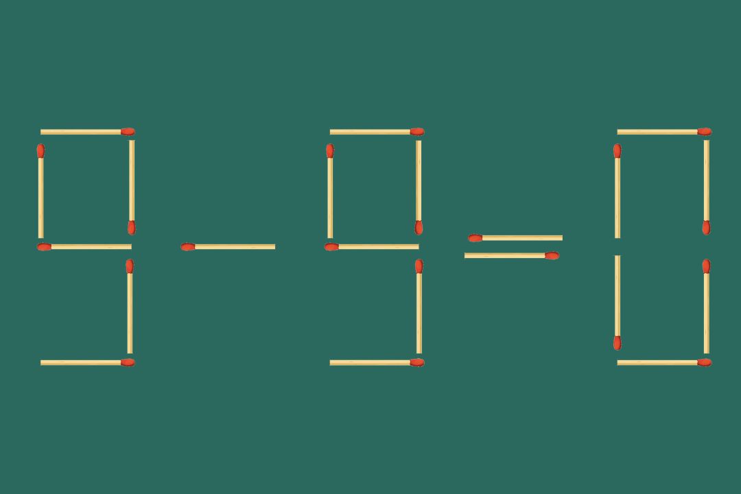 Картинка головоломки со спичками